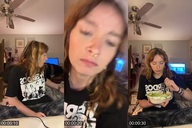 TikTok live: CHIPOTL MUKBONG by @holdupisthatlillie