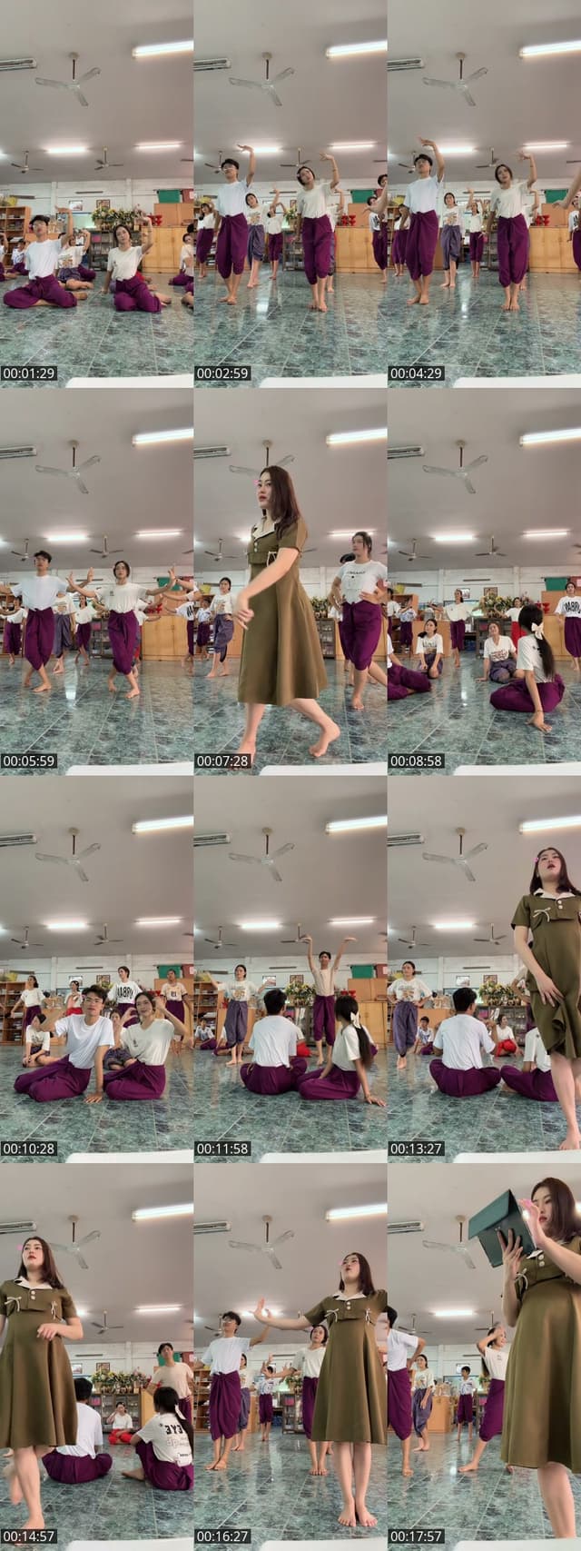 Thailand TikTok live: ปรับท่ารำวันที่ 2 by @kk5_folkdance