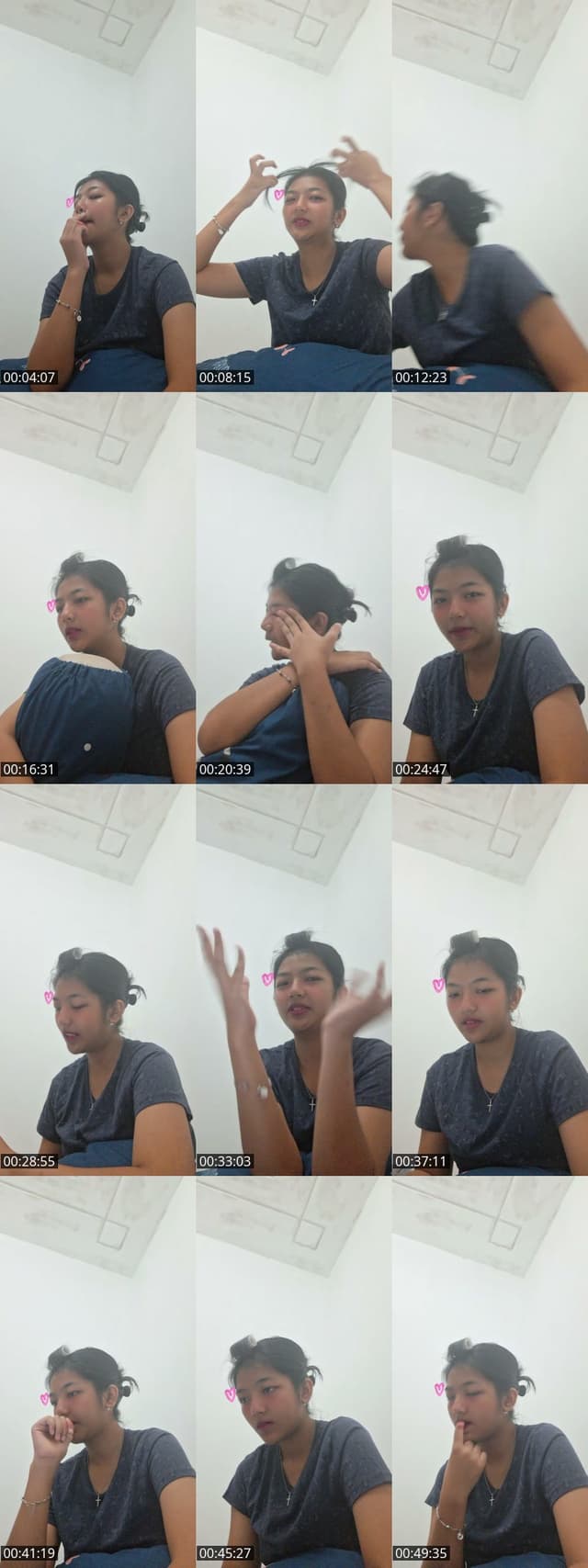 TikTok live: study with me by @denalovav