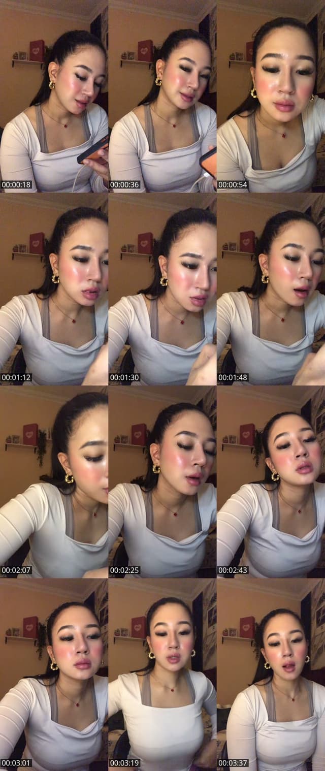 TikTok live: Penat workout by @kitty.sya36