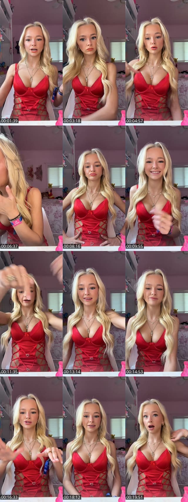 TikTok live: grwm for work 💖 by @444bug_