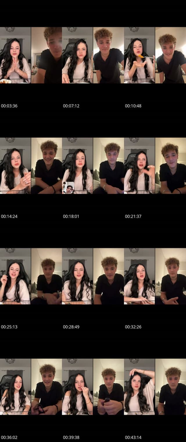 TikTok live: je mange avec vous 💖 by @ambrejrmlastarlette