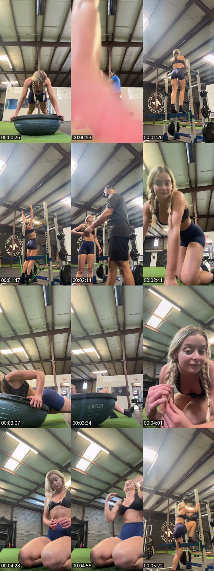 Post glute PT LEG workout 💪🏻👸🏼🎀