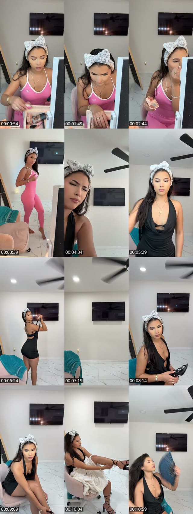 TikTok live: Do my makeup with me by @weluvanahi