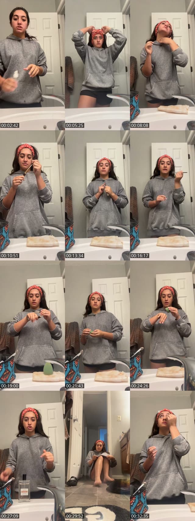 Past TikTok live: GRWM beach day!! by @isabella.flores28