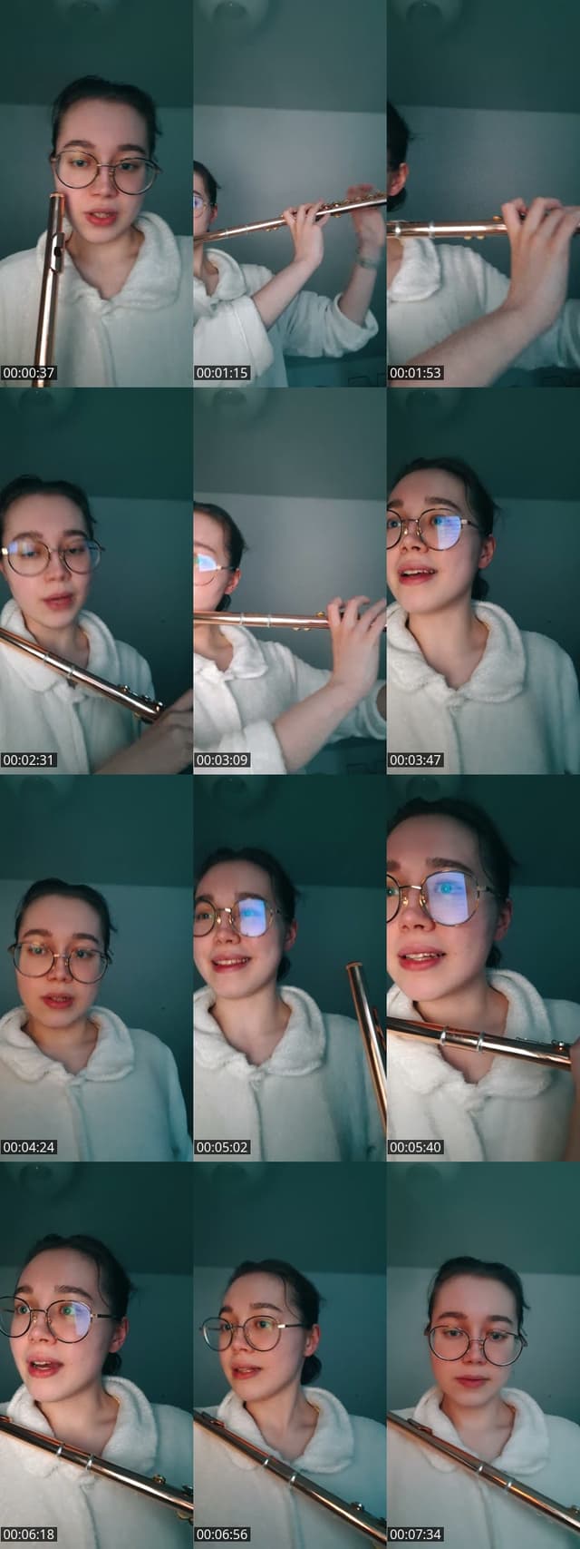 TikTok live: Khachaturian 2 mov sight reading by @viktoriiafedorova_flute