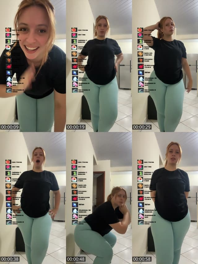 TikTok live: Light up the gallery ? ✨🧡 by @nayaralouback_