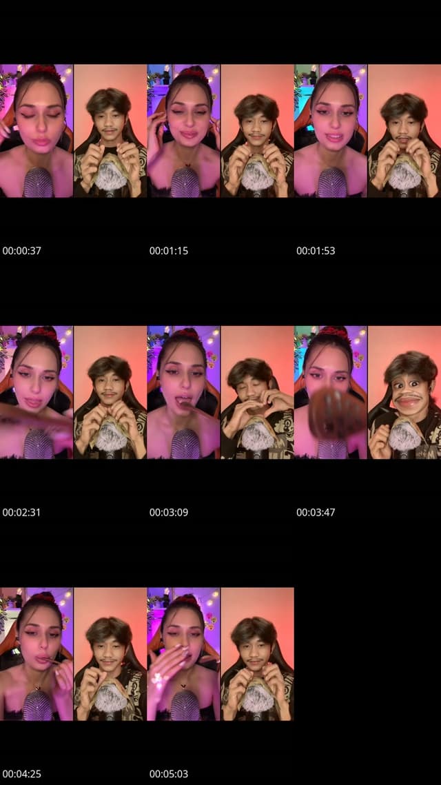 TikTok live: Breathe.listen.stay.ASMR 🤗 by @leyla_asmr5