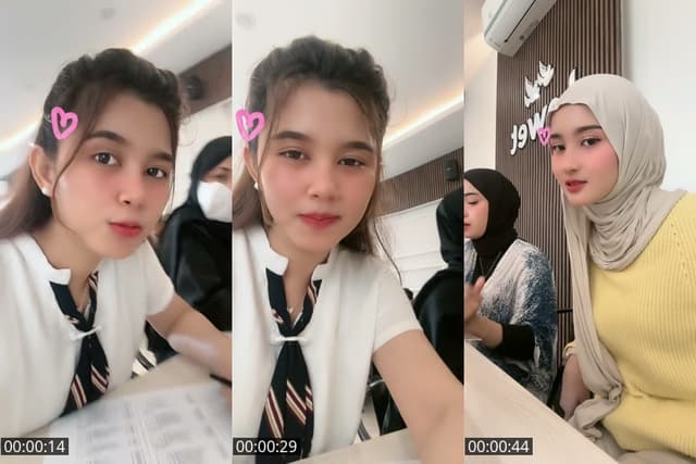 TikTok live: Hai by @nafaras_