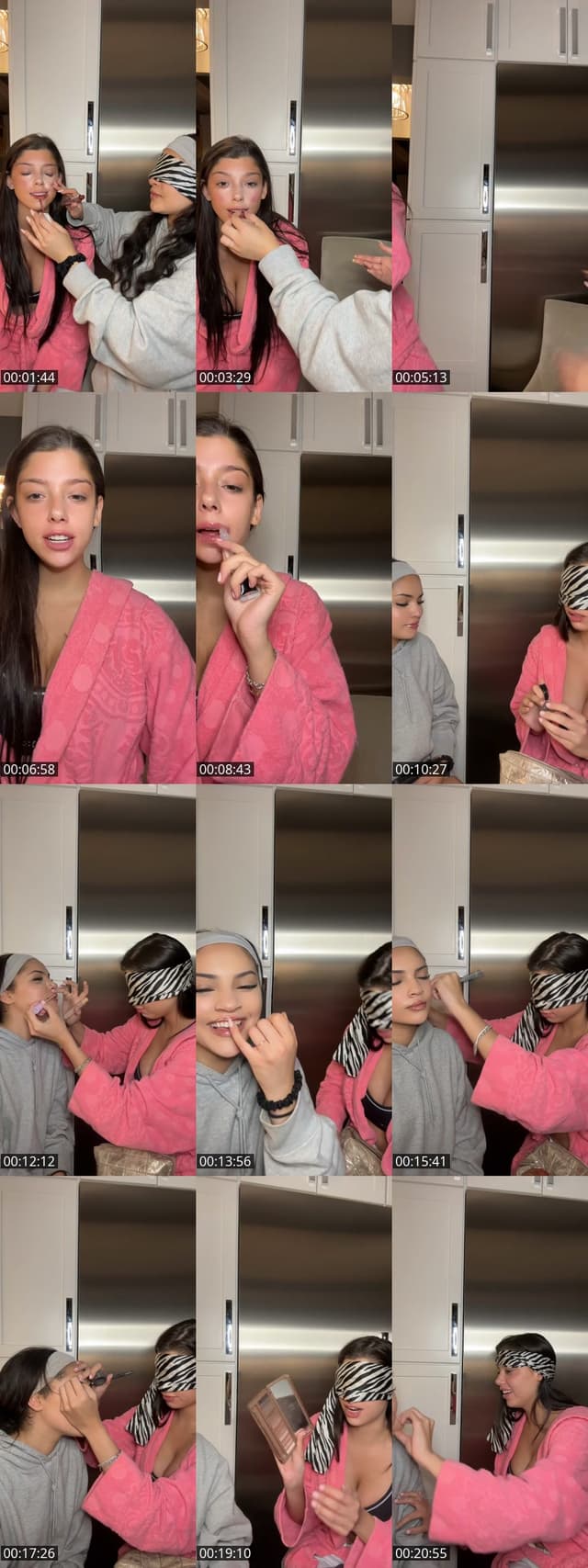 Past TikTok live: Blind make challenge/girly nite by @thehannahmills11