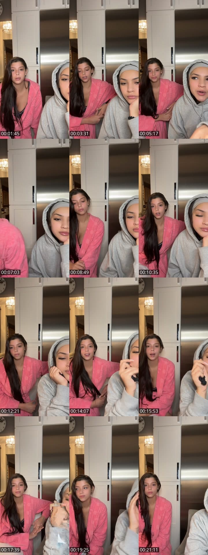 Blind make challenge/girly nite