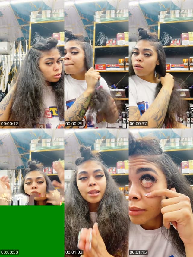 TikTok live: do my hair by @toosexc4diswrld