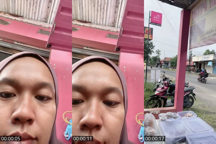 Jualan saat hujan