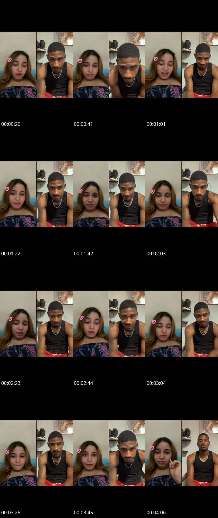 @angela_nin TikTok live stream