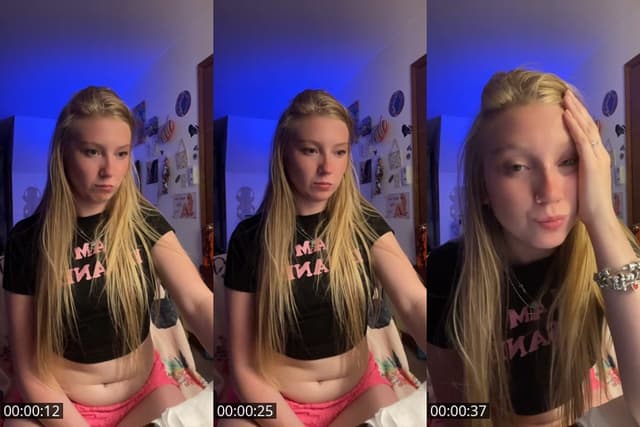 TikTok live: too much sauce by @blonde.burden