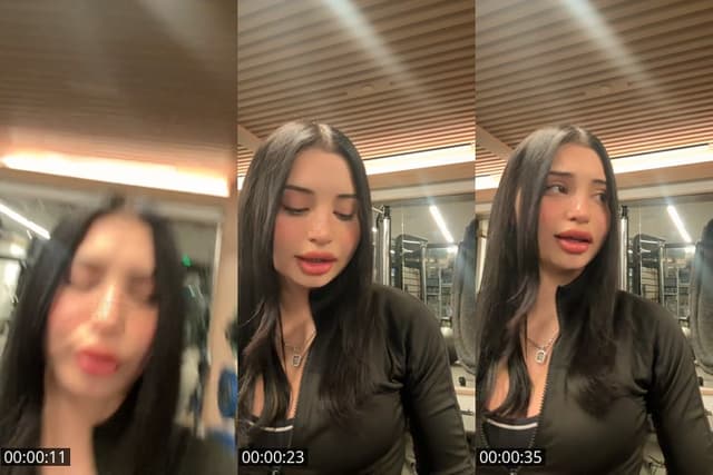 TikTok live: Gym with me🫶🏼 by @adriianaaa_a