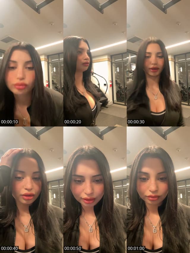 TikTok live: Gym with me🫶🏼 by @adriianaaa_a