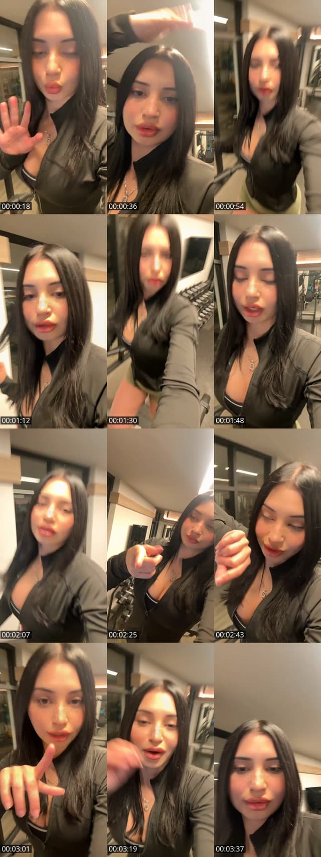 TikTok live: Gym with me🫶🏼 by @adriianaaa_a
