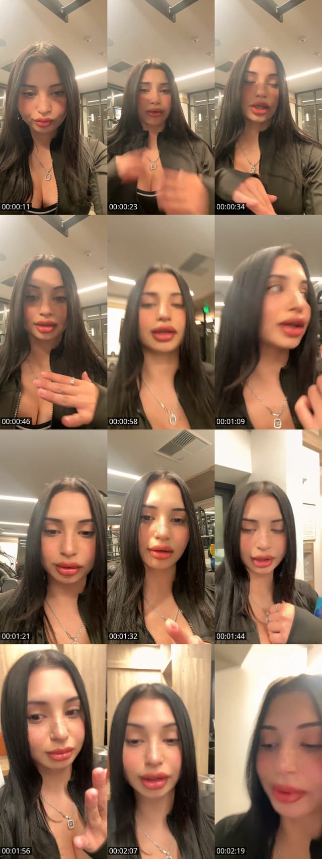 TikTok live: Gym with me🫶🏼 by @adriianaaa_a