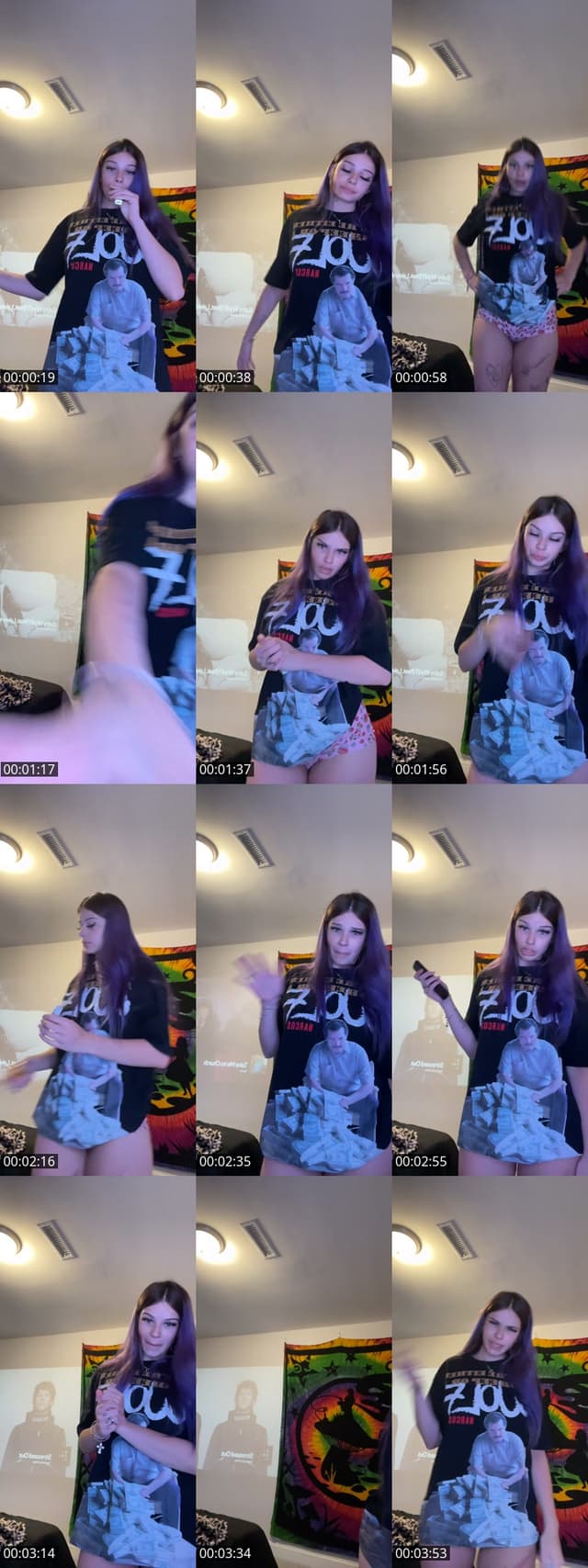 TikTok live: Get ready with me 🤪 by @i_love_me__666