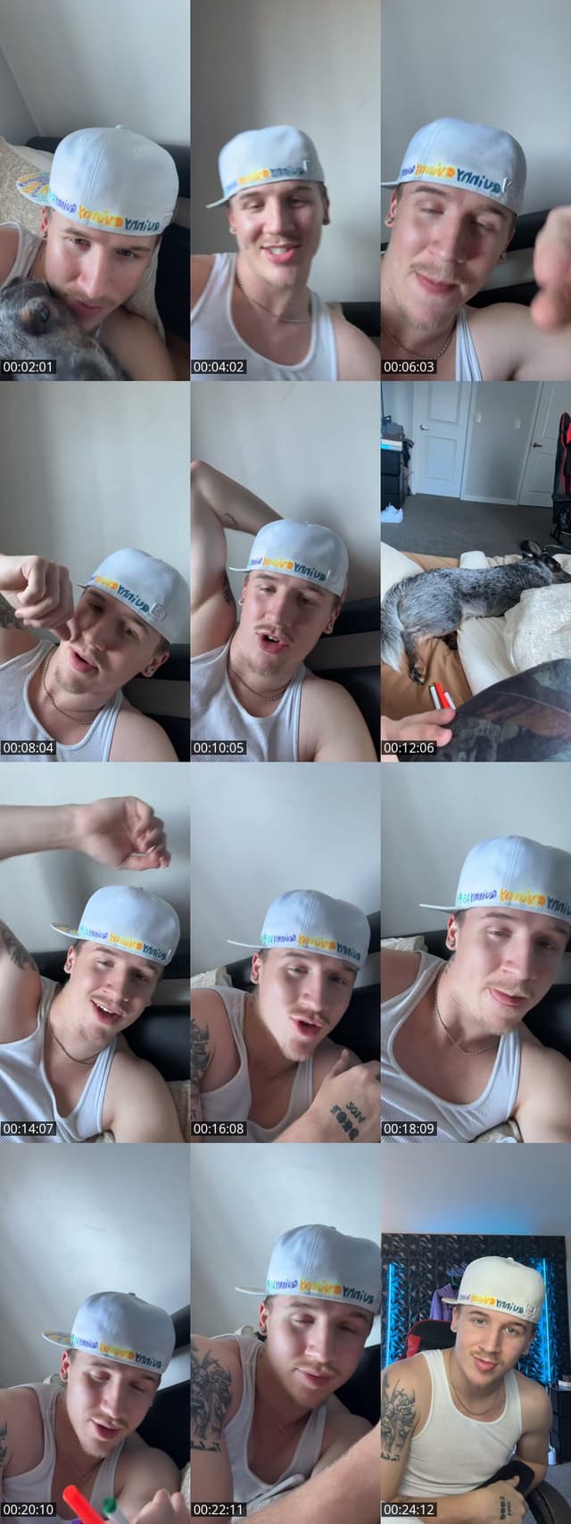 TikTok live: MY CHAT IS HOT😁🤍 by @tylernoliar