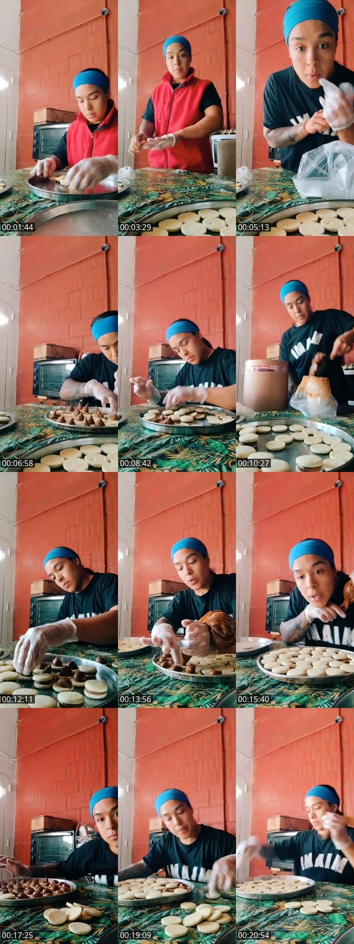 fabricamos alfajores , charlamos
