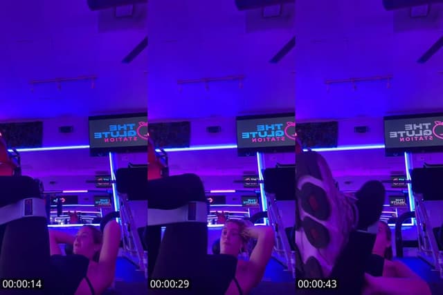 TikTok live: Post glute PT LEG workout 💪🏻👸🏼🎀 by @liaconno