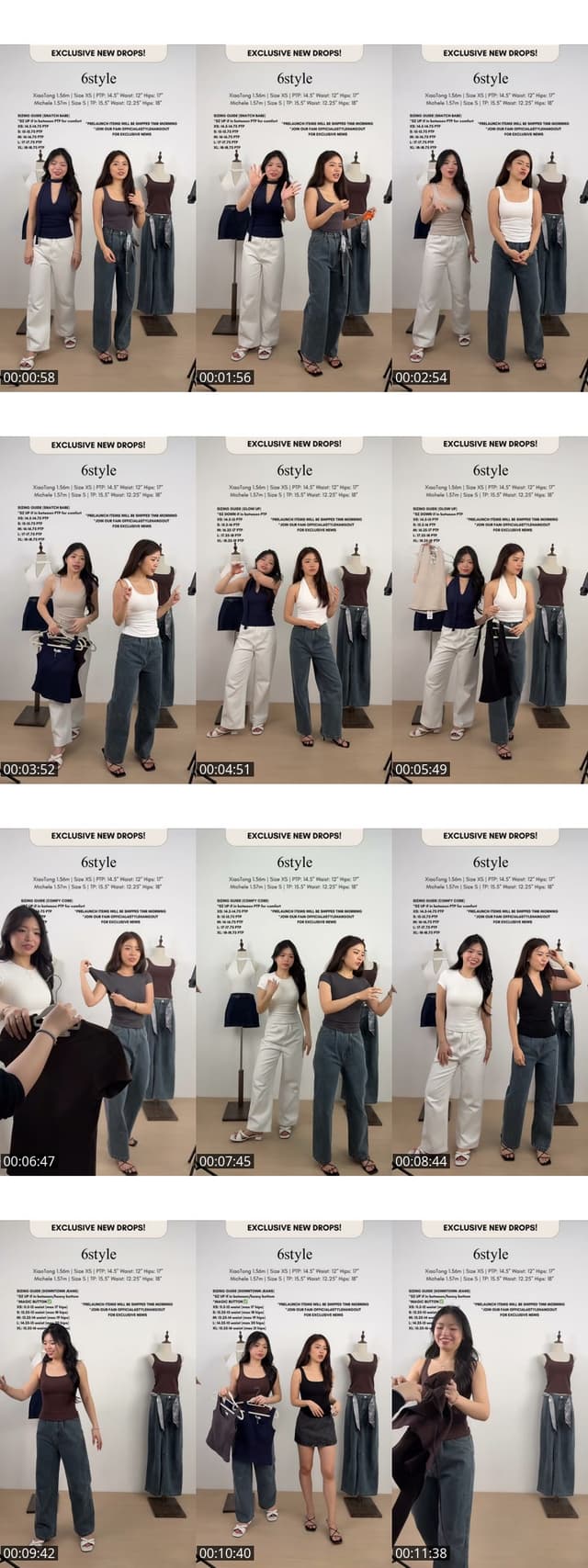 TikTok live: BASICS YOU CANNOT SLEEP ON 💋 by @6style