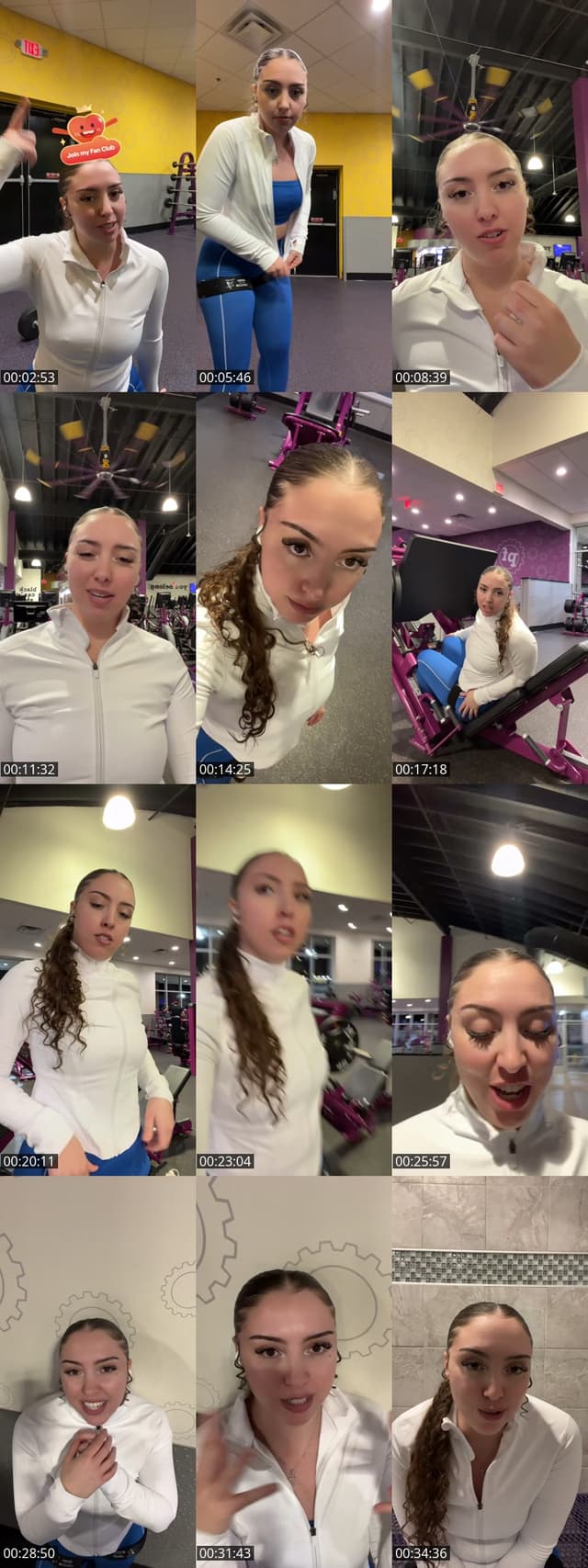 TikTok live: Gym 🤞🏼❤️ by @heyitsdanip