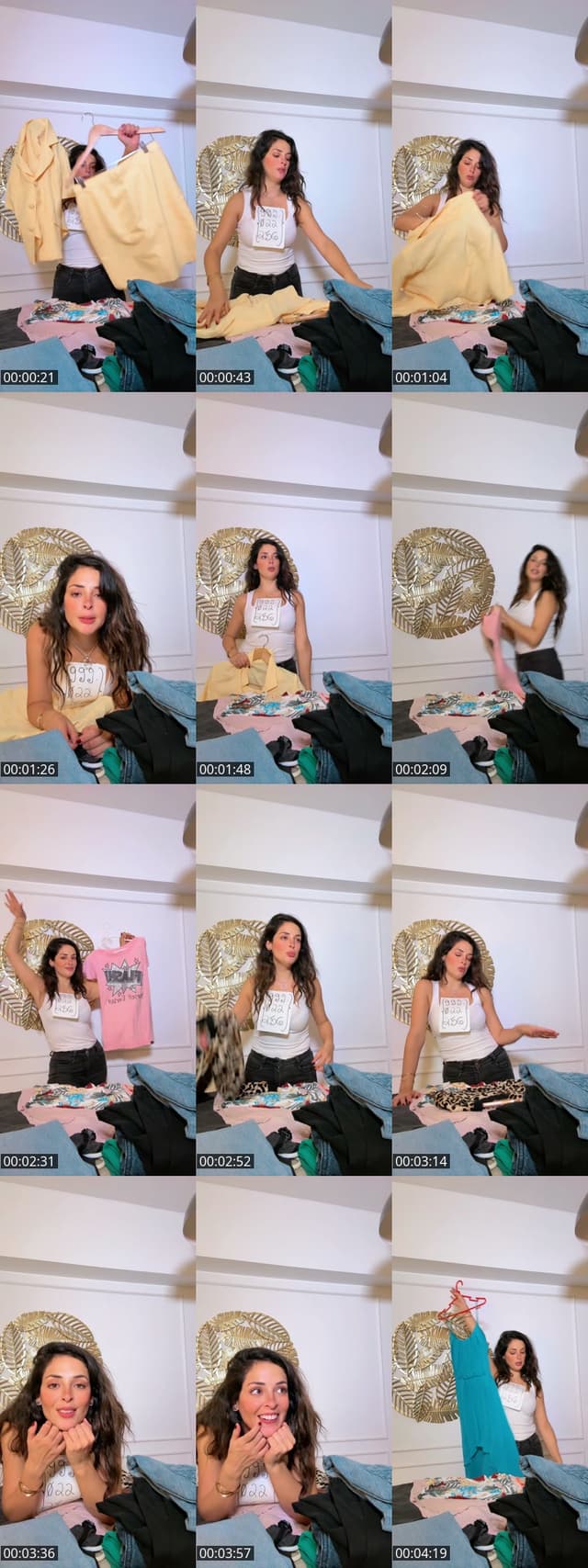 TikTok live: Closet sale!!!! 👀❤️ by @andreitaluna1902