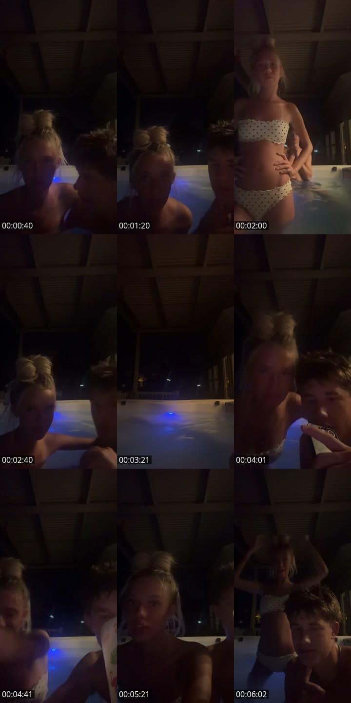 Hot tub! We are 18!