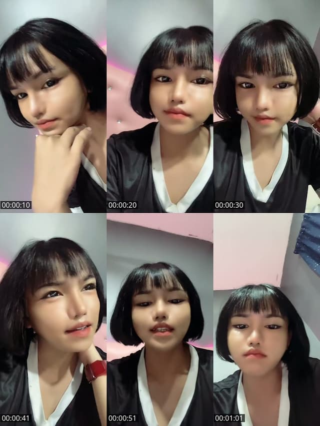 TikTok live: Neww hair helooooo by @myzrin0
