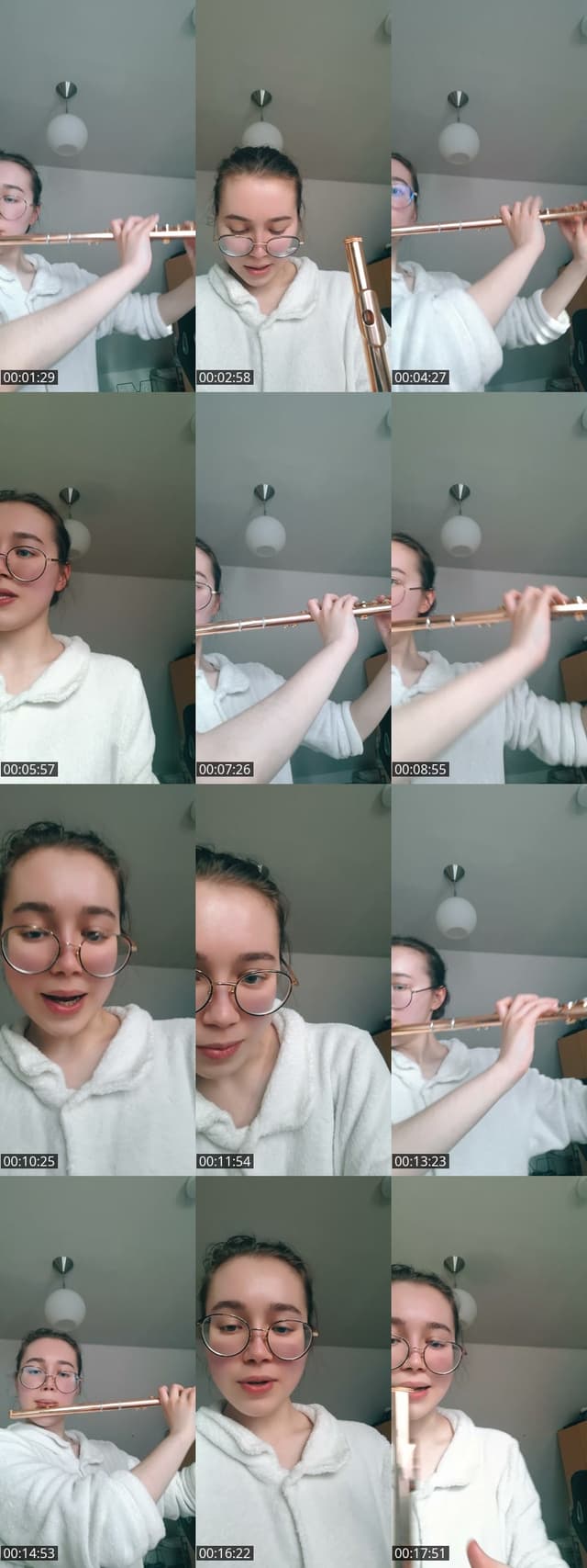 TikTok live: Baroque chamber rep practice by @viktoriiafedorova_flute