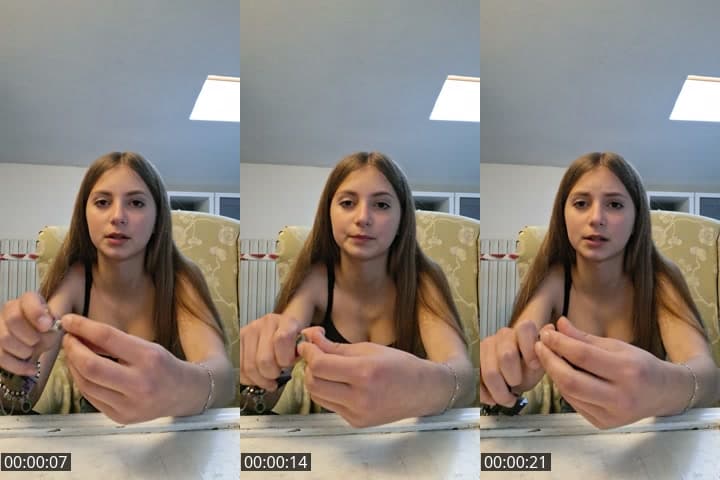 @aidaafalcone TikTok live stream