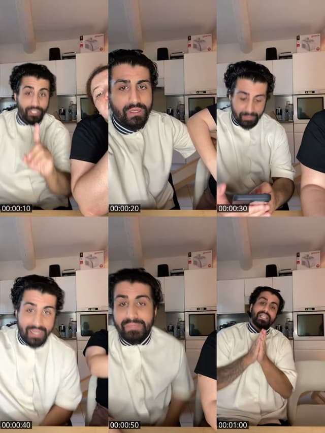 TikTok live: AVEC MÉLISSA ET ZAYN ET BÉBÉ 😱 by @ramousoff