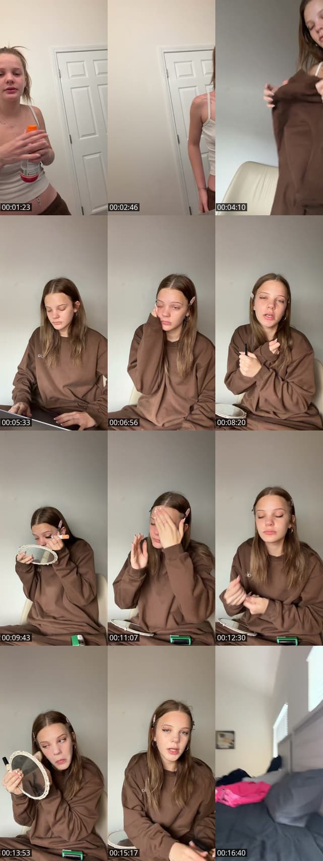 TikTok live: grwm 💝 by @sophiessexyself