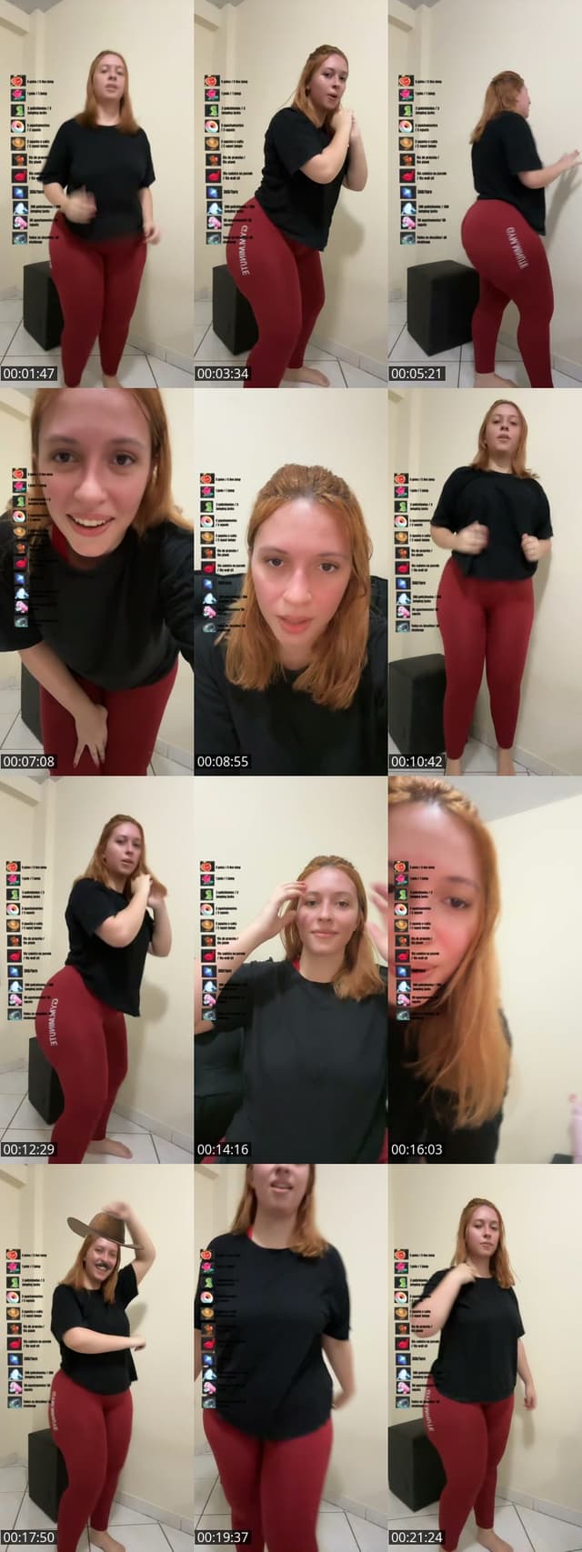 TikTok live: Light up the gallery ? ✨🧡 by @nayaralouback_