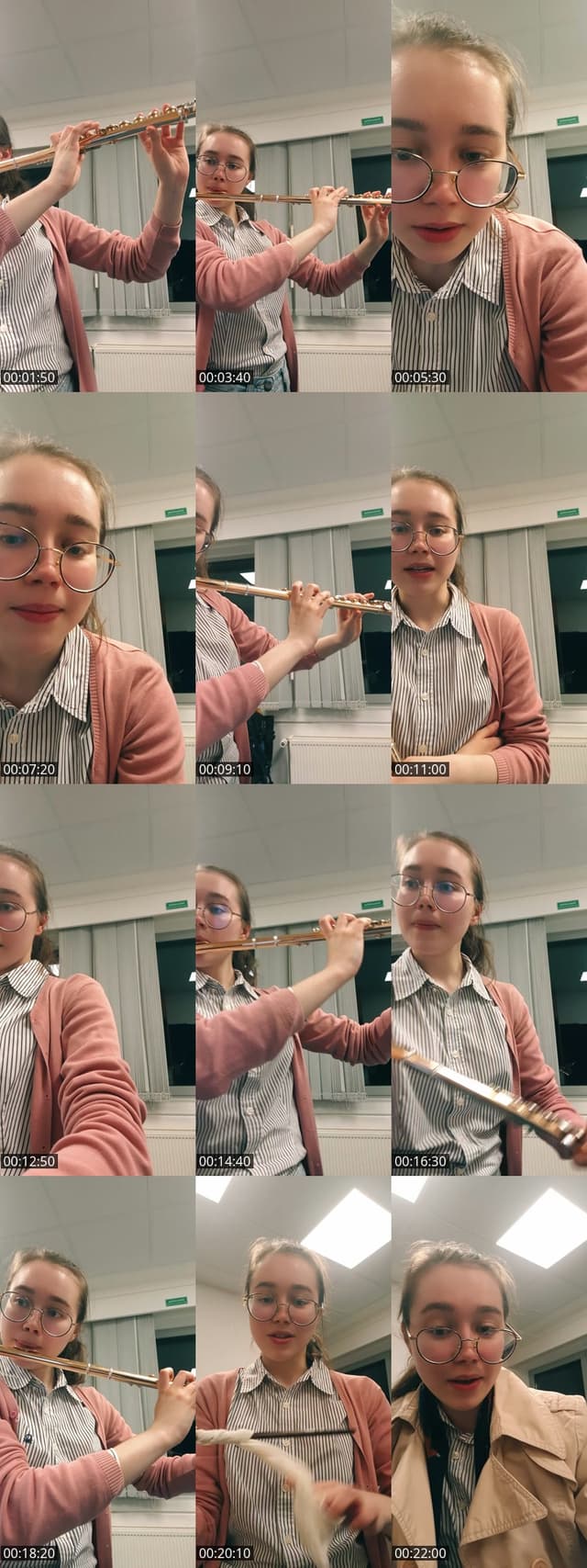 TikTok live: Baroque chamber rep practice by @viktoriiafedorova_flute