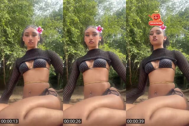 TikTok live: Pre recorded ai video by @itsakaylaj