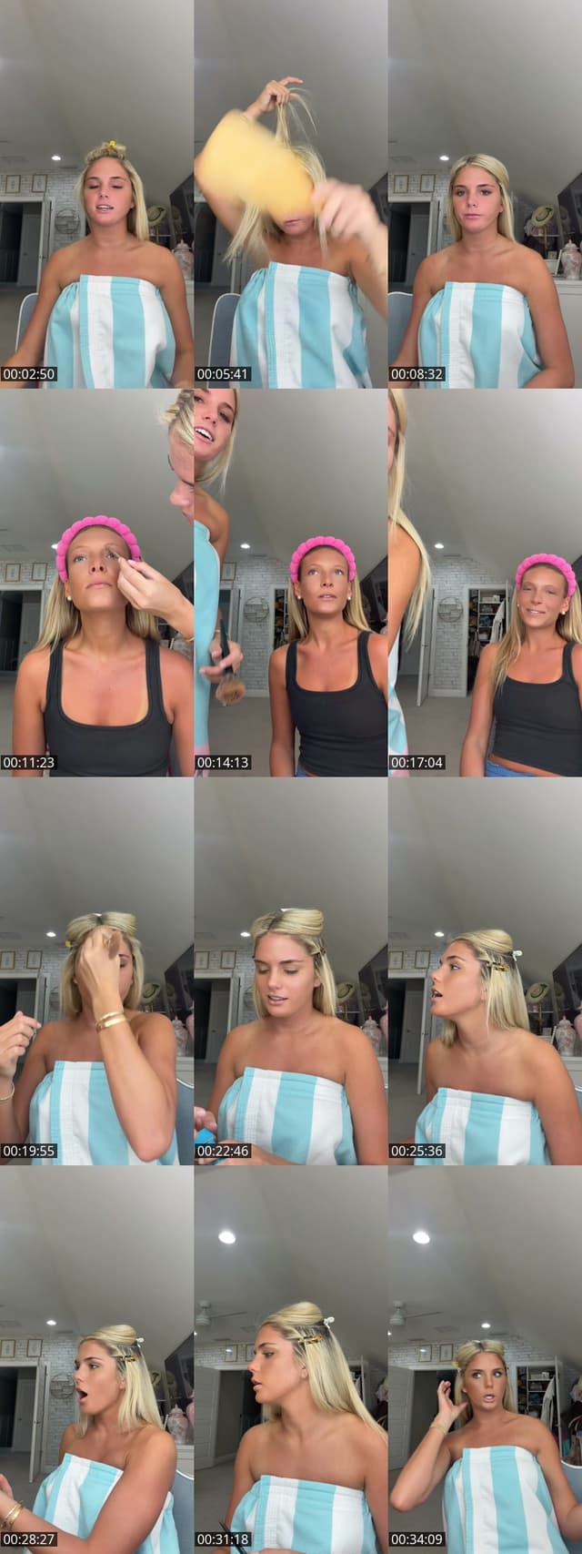 TikTok live: GRWM by @madimae54