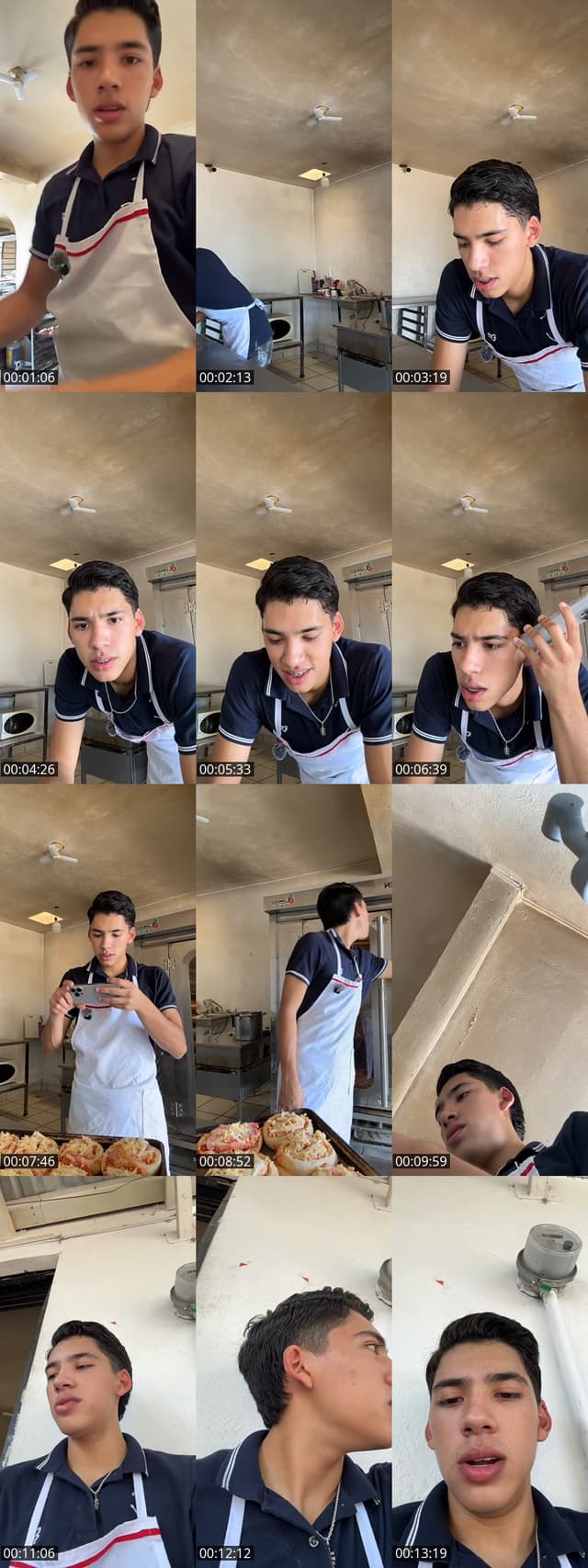 TikTok live: Haciendo pizza roles by @miguelfierros_