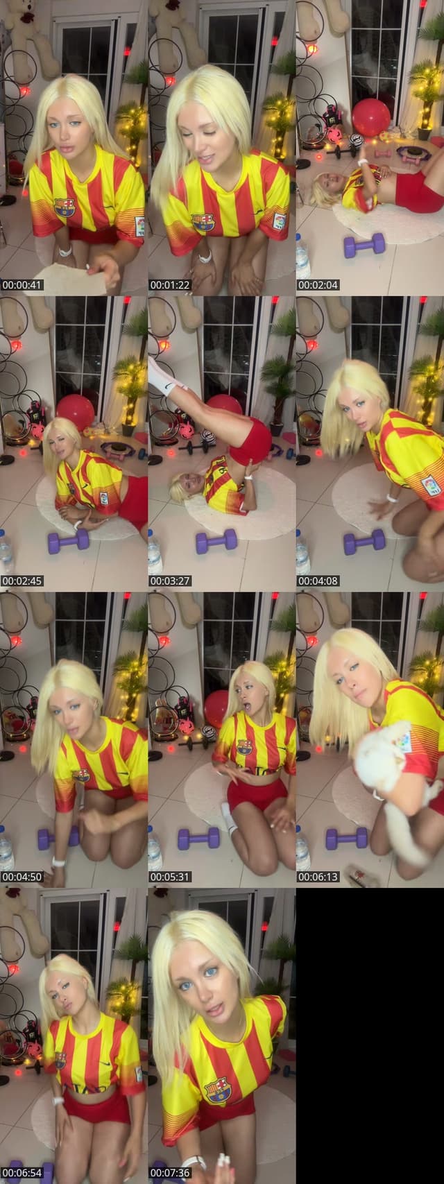 TikTok live: 17 adet yoga pozisiyon by @misshoca1