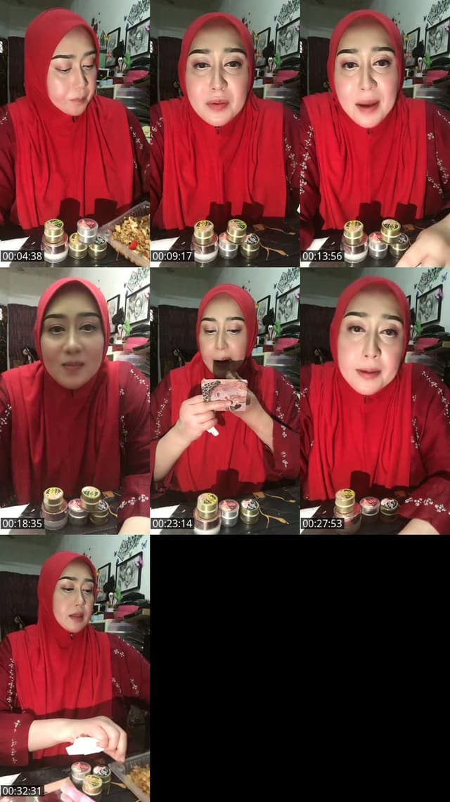 TikTok live: meh bli set rawat muka nga adek by @geesnowwhite_2