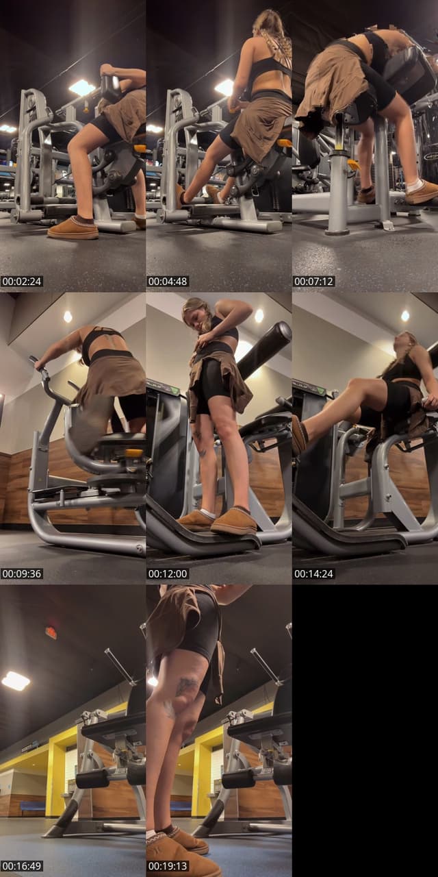 TikTok live: At the gym come say hi by @itsjustmechloe158