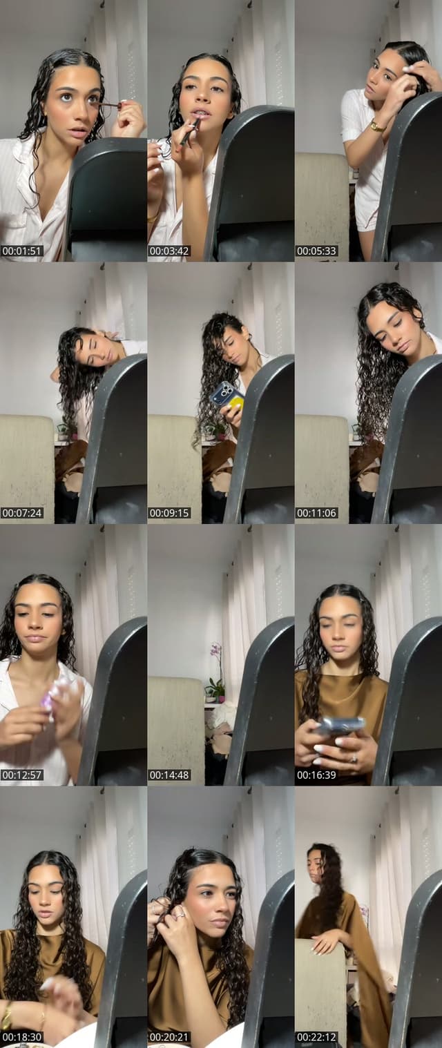 TikTok live: Grwm para um casamento by @_marie_cruz