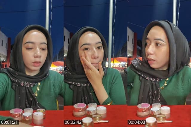 TikTok live: meh bli set rawat muka nga adek by @geesnowwhite_2