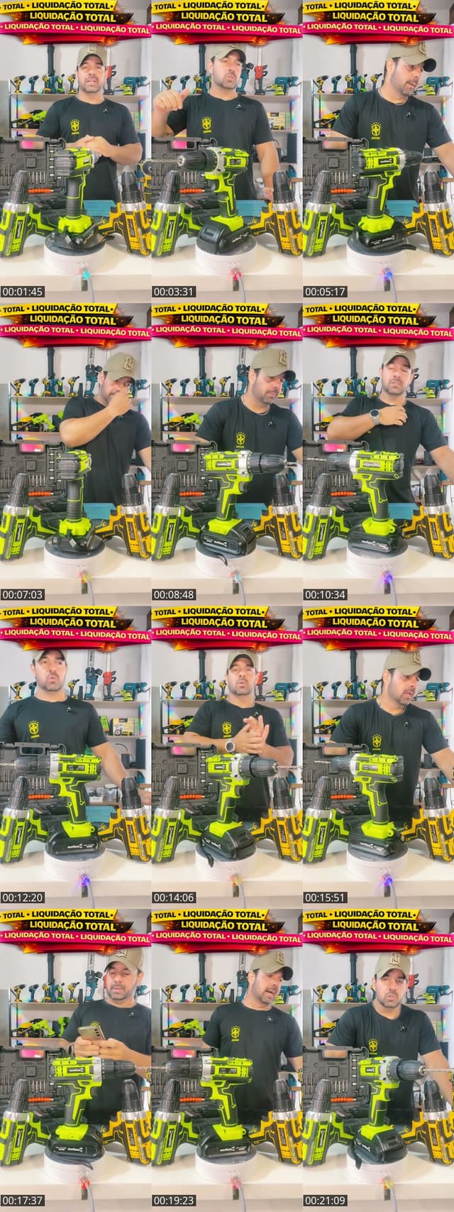 TikTok live: 🚨 Mega Oferta Parafusadeira 🔥 by @cassioebianca
