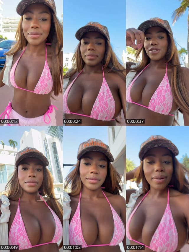TikTok live: Miami by @jemimahjane23