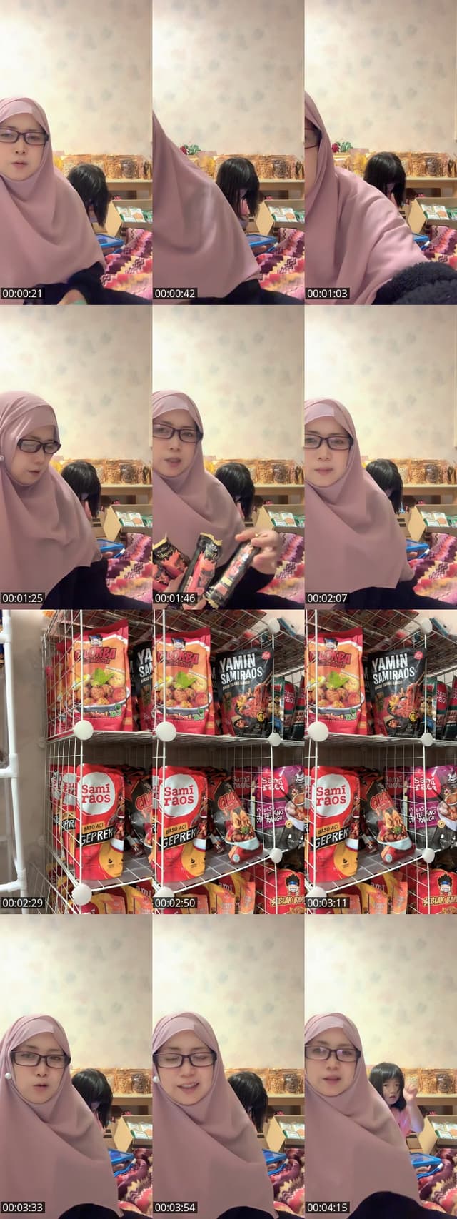 TikTok live: Warung Yuki Snack Hijab💖 by @yuki1801sakura