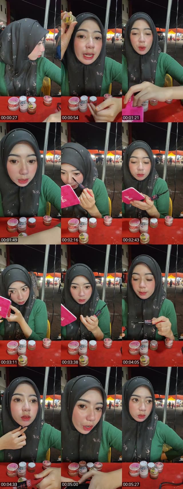 TikTok live: meh bli set rawat muka nga adek by @geesnowwhite_2